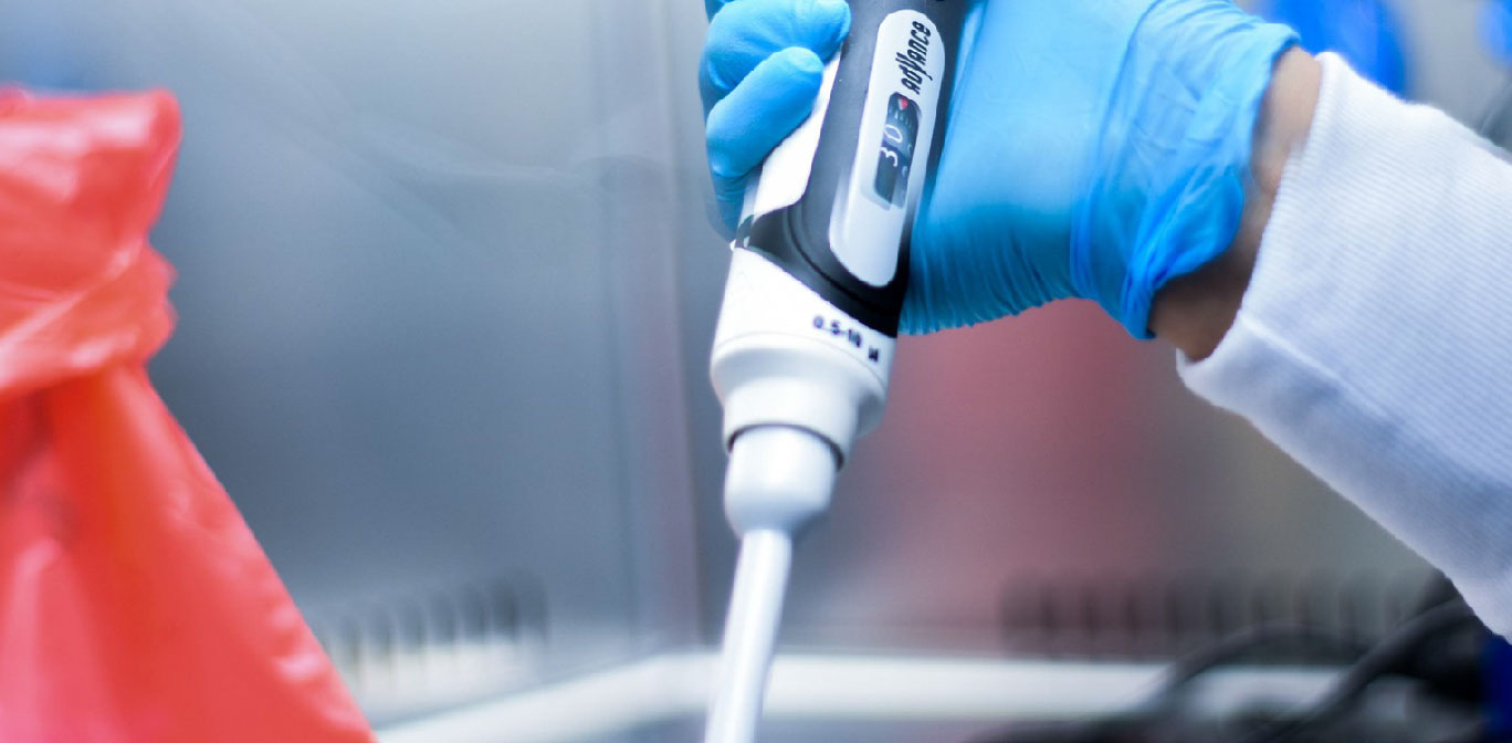 Services-custom conjugation custom conjugation services - person pipetting