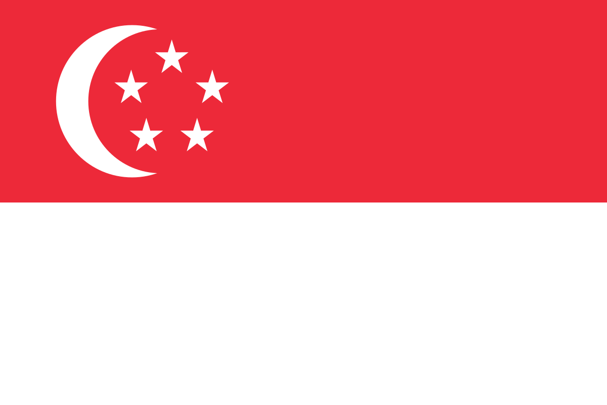 Singapore Flag Image Singapore Flag Image