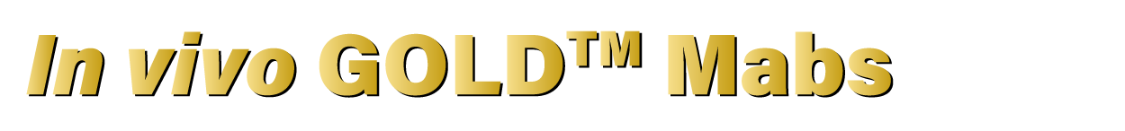 In Vivo GOLD and PLATINUM-01 In Vivo Functional Grade Antibodies (Abs) - GOLD - Leinco Technologies