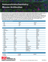 Immunohistochemistry-Antibodies-Mouse Sell Sheet Preview