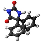 These antibodies recognize phenytoin and vary in their degree of cross-reactivity with|5-(hydroxyphenyl)-5-phenylhydantoin.